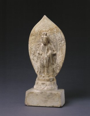 图片[1]-Wang Qi made the stone Avalokitesvara-China Archive